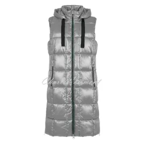 Frandsen Longline Padded Gilet - Style 768-580-96 (Silver Grey)