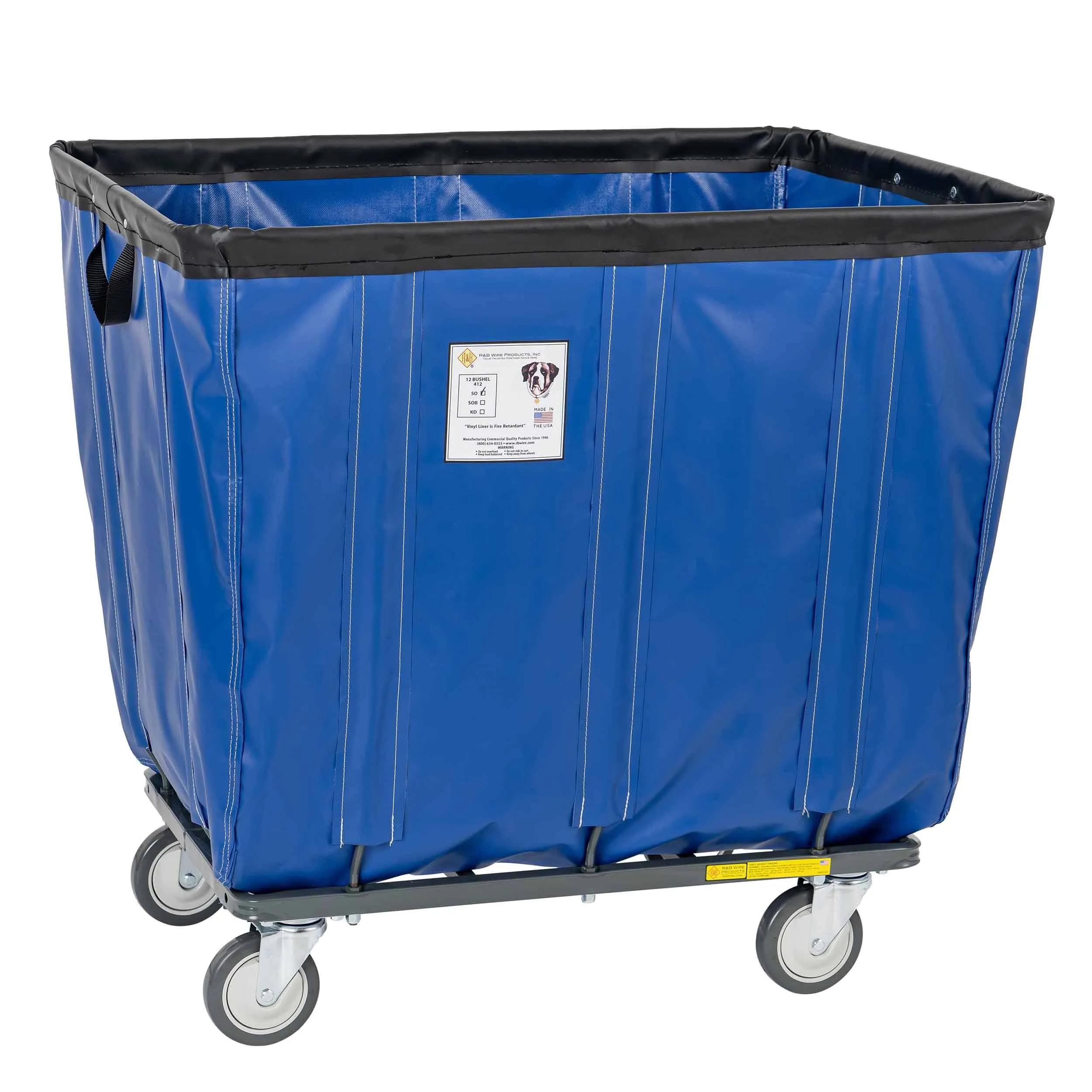 Fully Sewn Vinyl Basket Truck - 8 Bushel