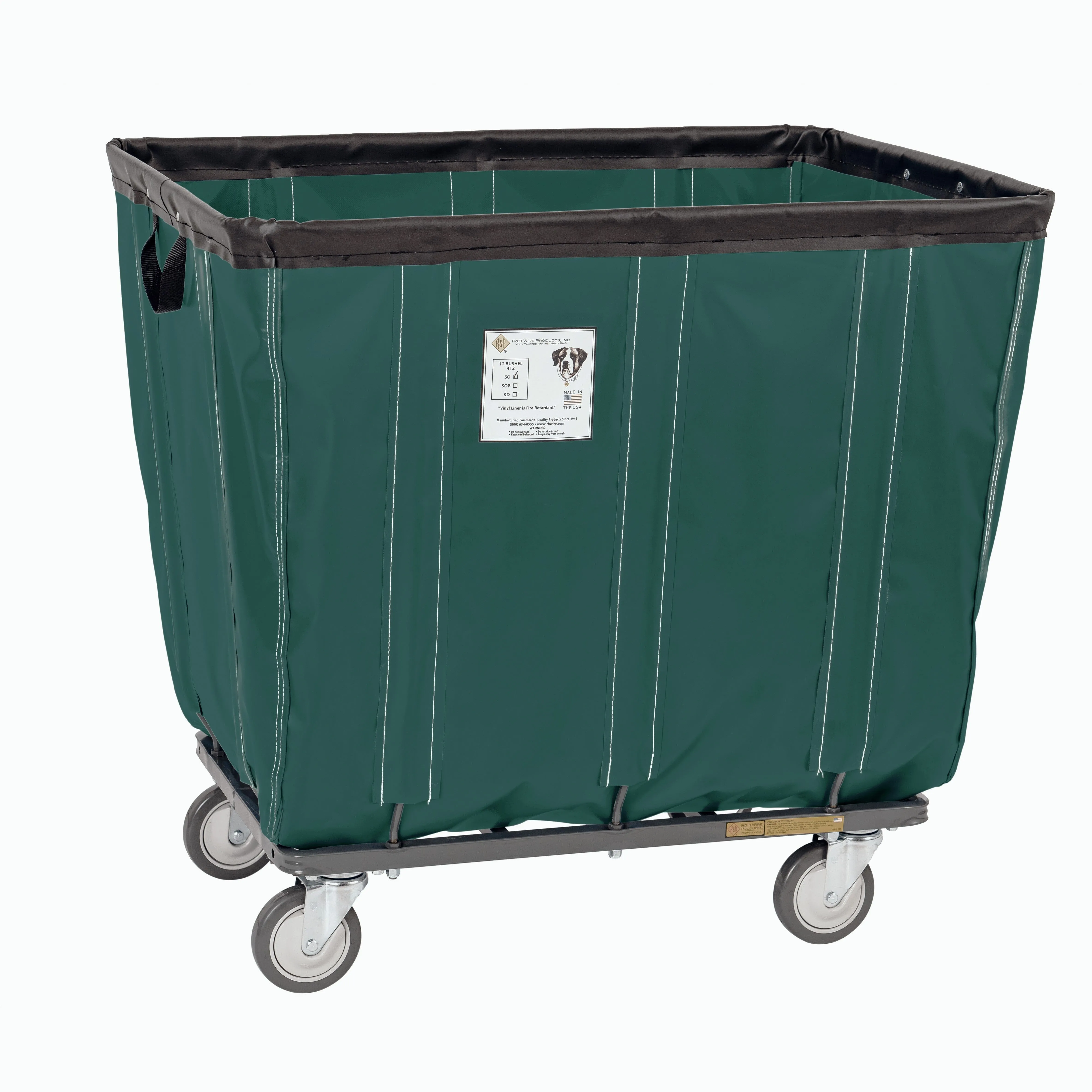 Fully Sewn Vinyl Basket Truck - 8 Bushel