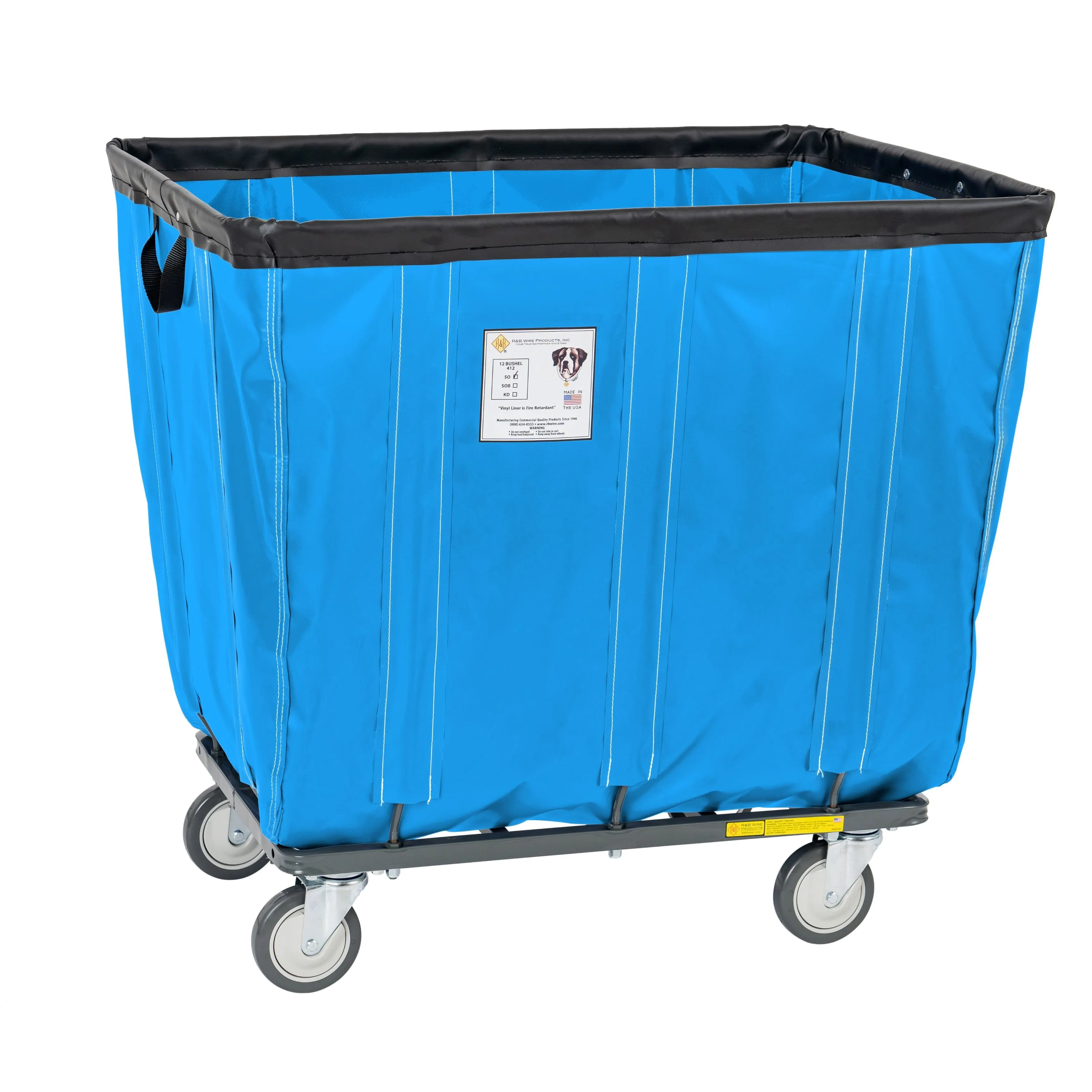 Fully Sewn Vinyl Basket Truck - 8 Bushel