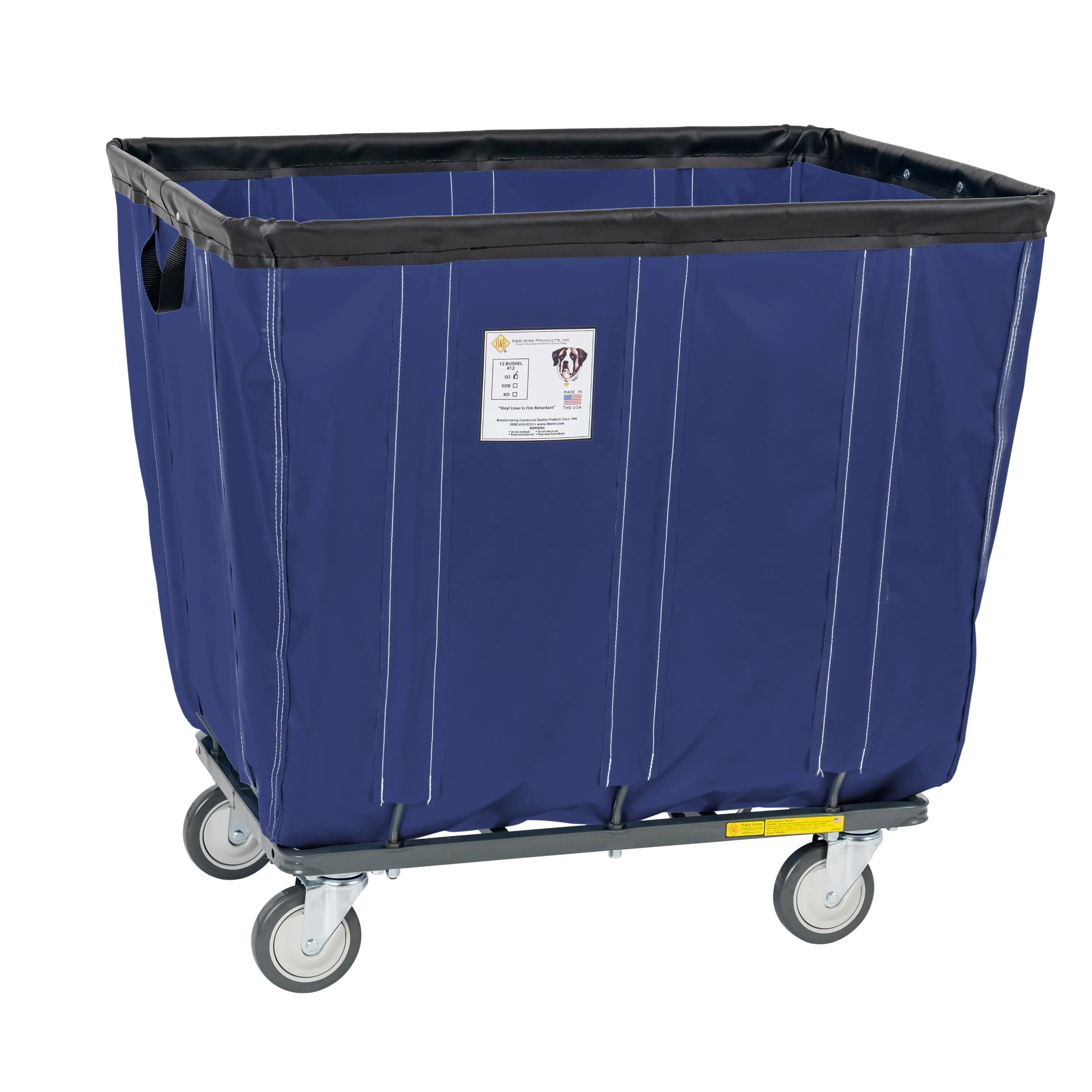 Fully Sewn Vinyl Basket Truck - 8 Bushel