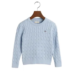 Gant - Fresh blue cotton sweater