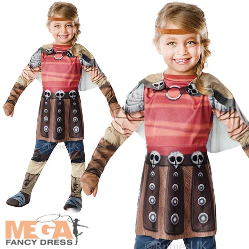 Girls Astrid Viking How To Train Your Dragon Costume