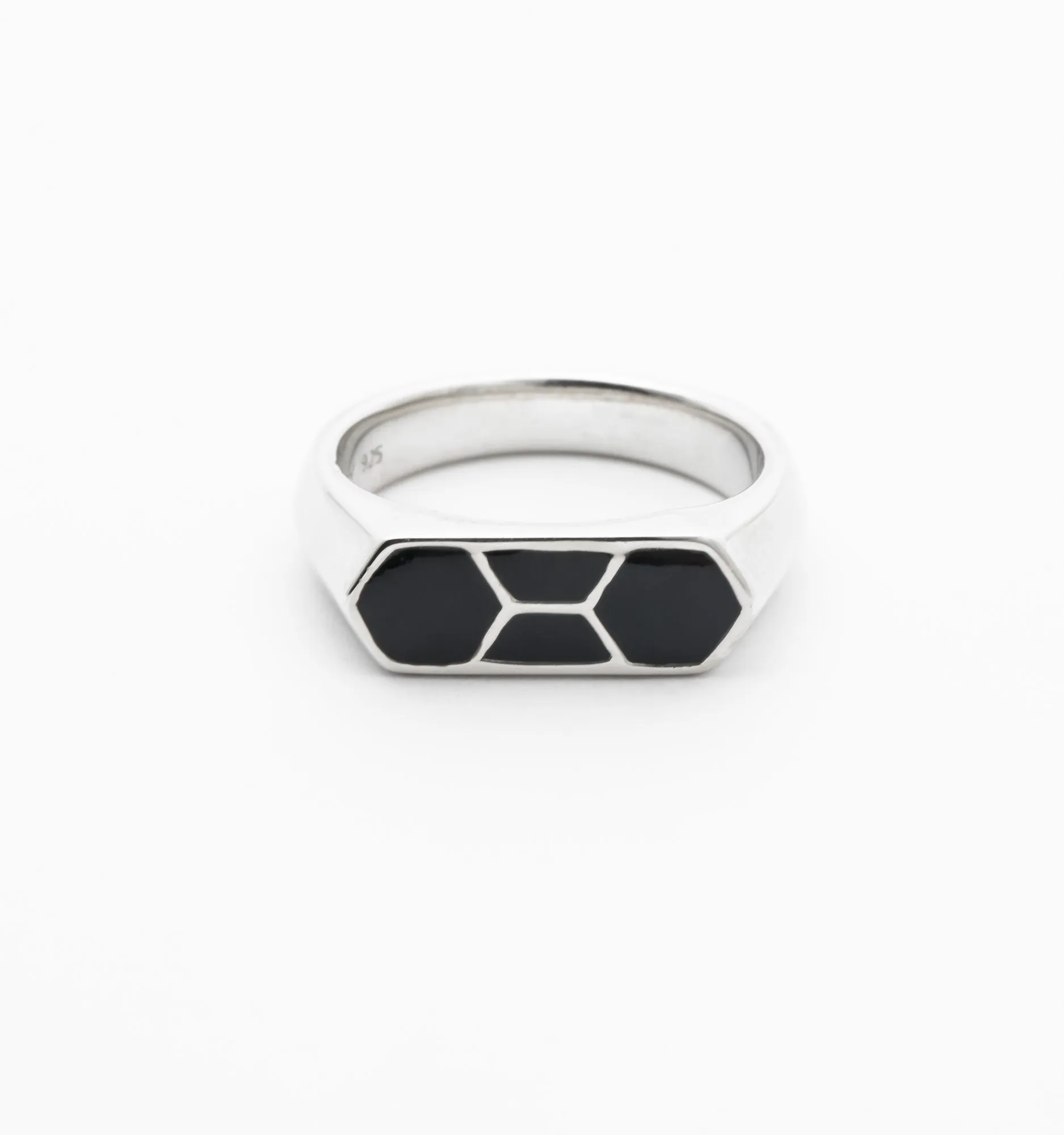 Hex Signet Ring