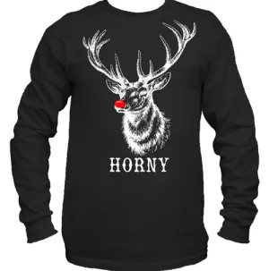 Horny Christmas Long Sleeve T-Shirt