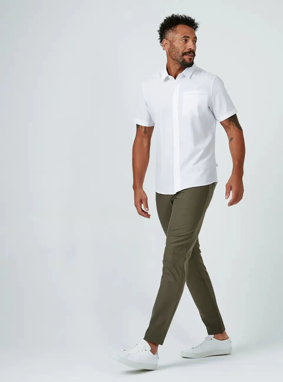 Infinity 7-Pocket Pant-Olive - 7 Diamonds