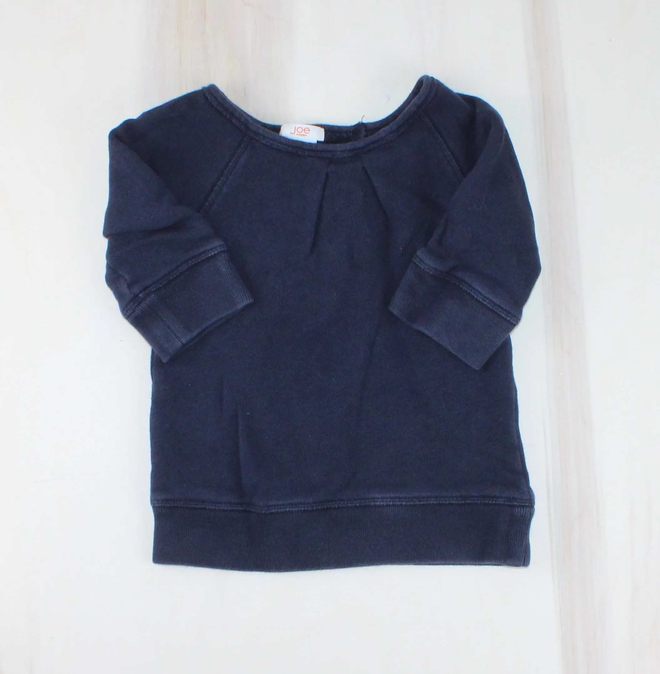 JOE FRESH NAVY SWEATER 4Y PRE-LOVED