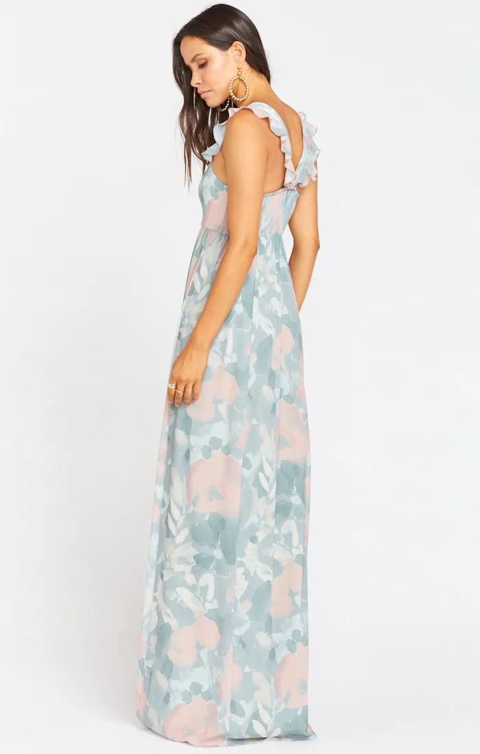 June Maxi Dress ~ Sage I Do Floral