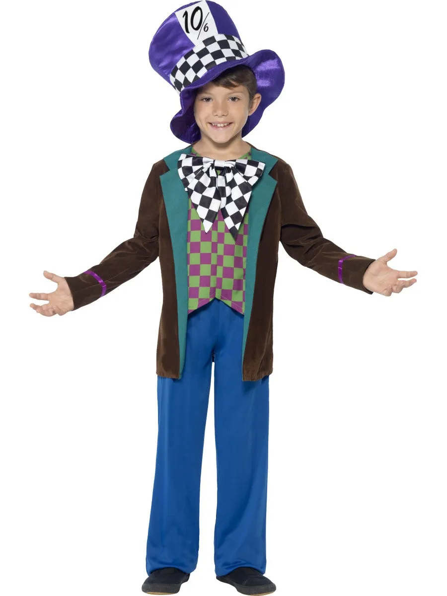 Kids Deluxe Mad Hatter Book Character Costume