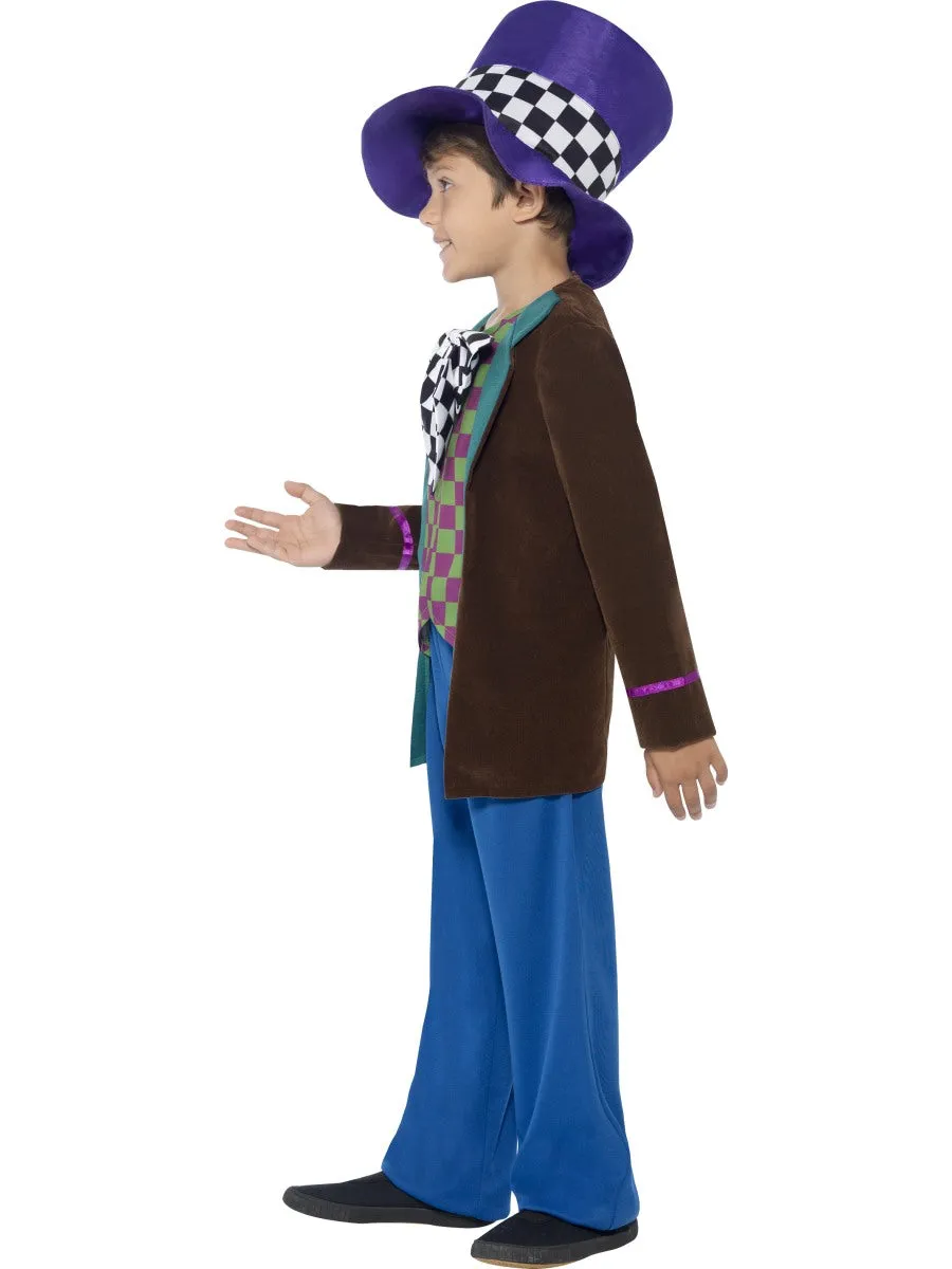 Kids Deluxe Mad Hatter Book Character Costume