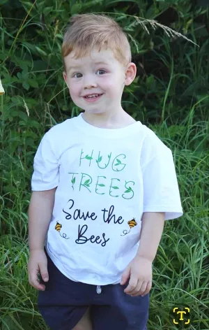 Kids 'Hug Trees Save the Bees' T-Shirt