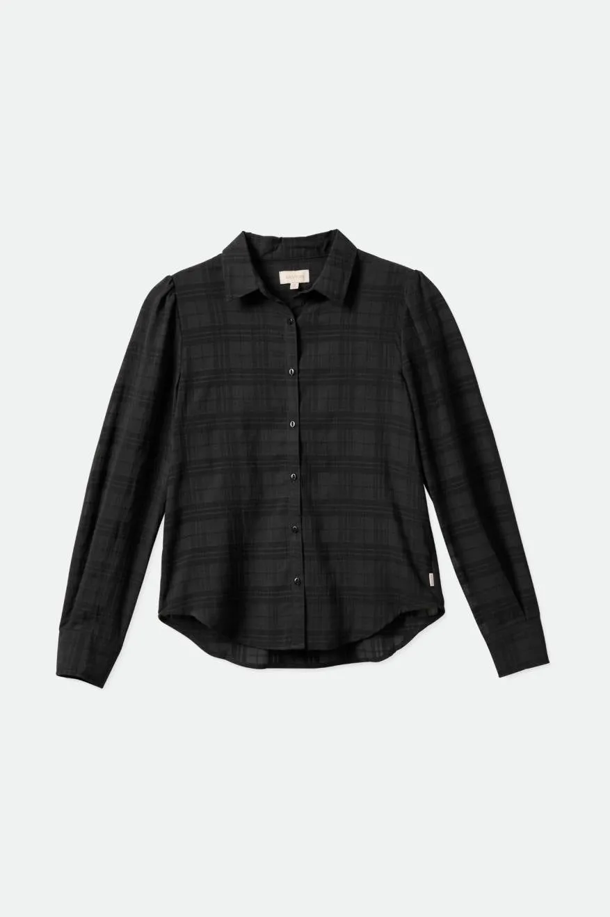 Leon L/S Woven - Black