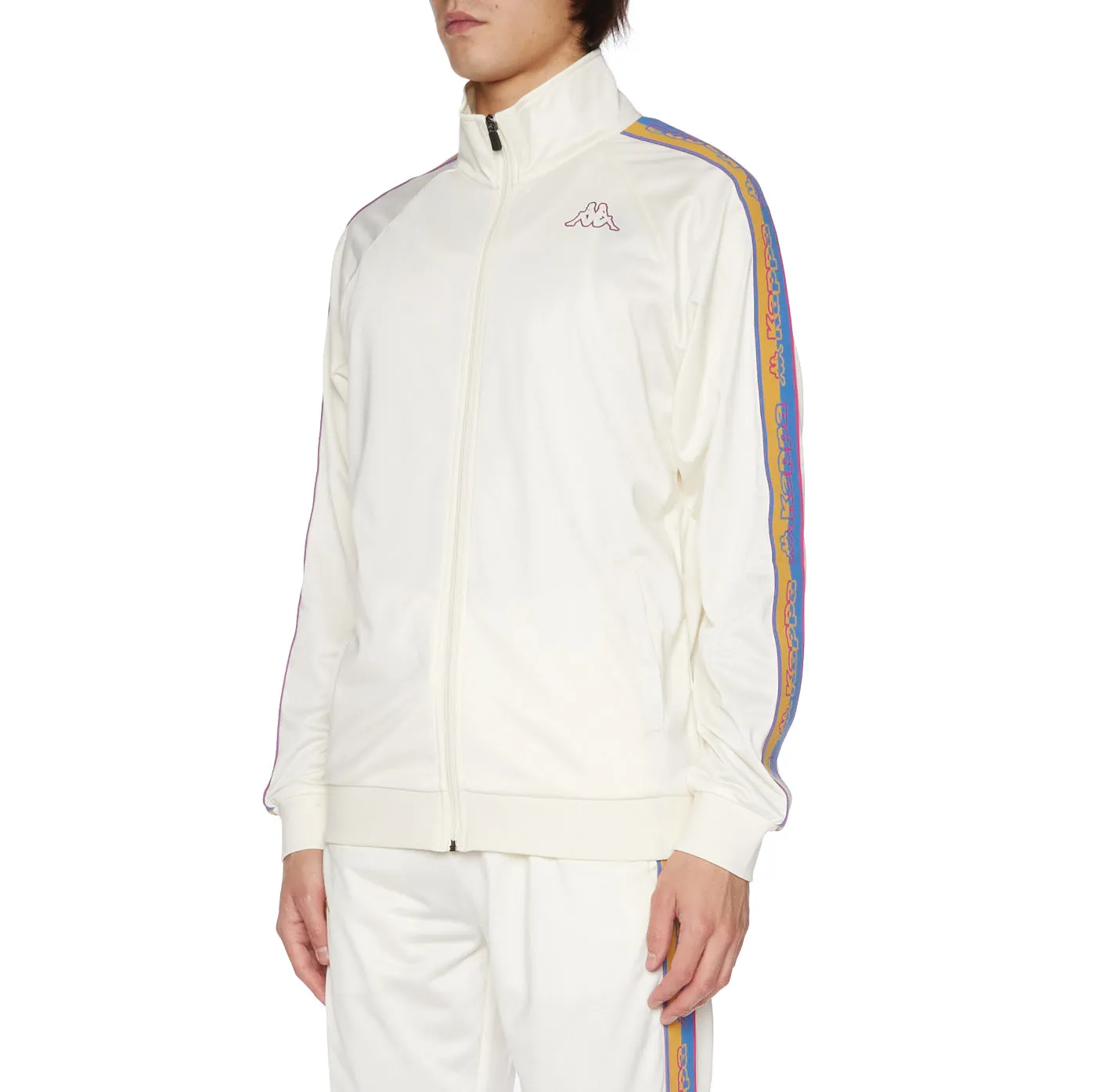 Logo Tape Nure Track Jacket - White