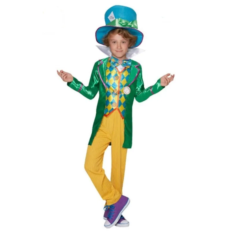 Mad Hatter Boys Deluxe Disney Costume-Tween