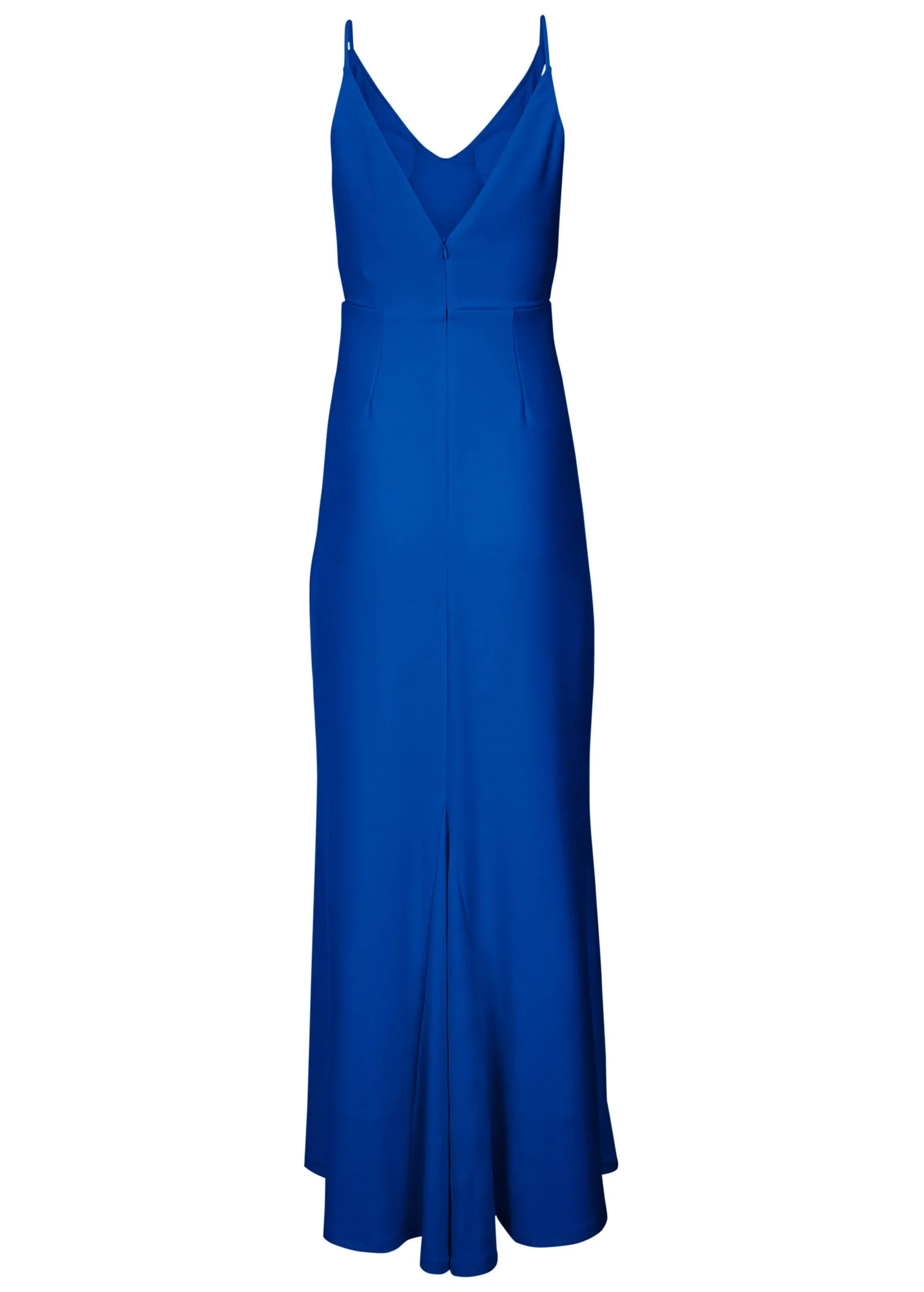 Matte Jersey Maxi Dress - Blue