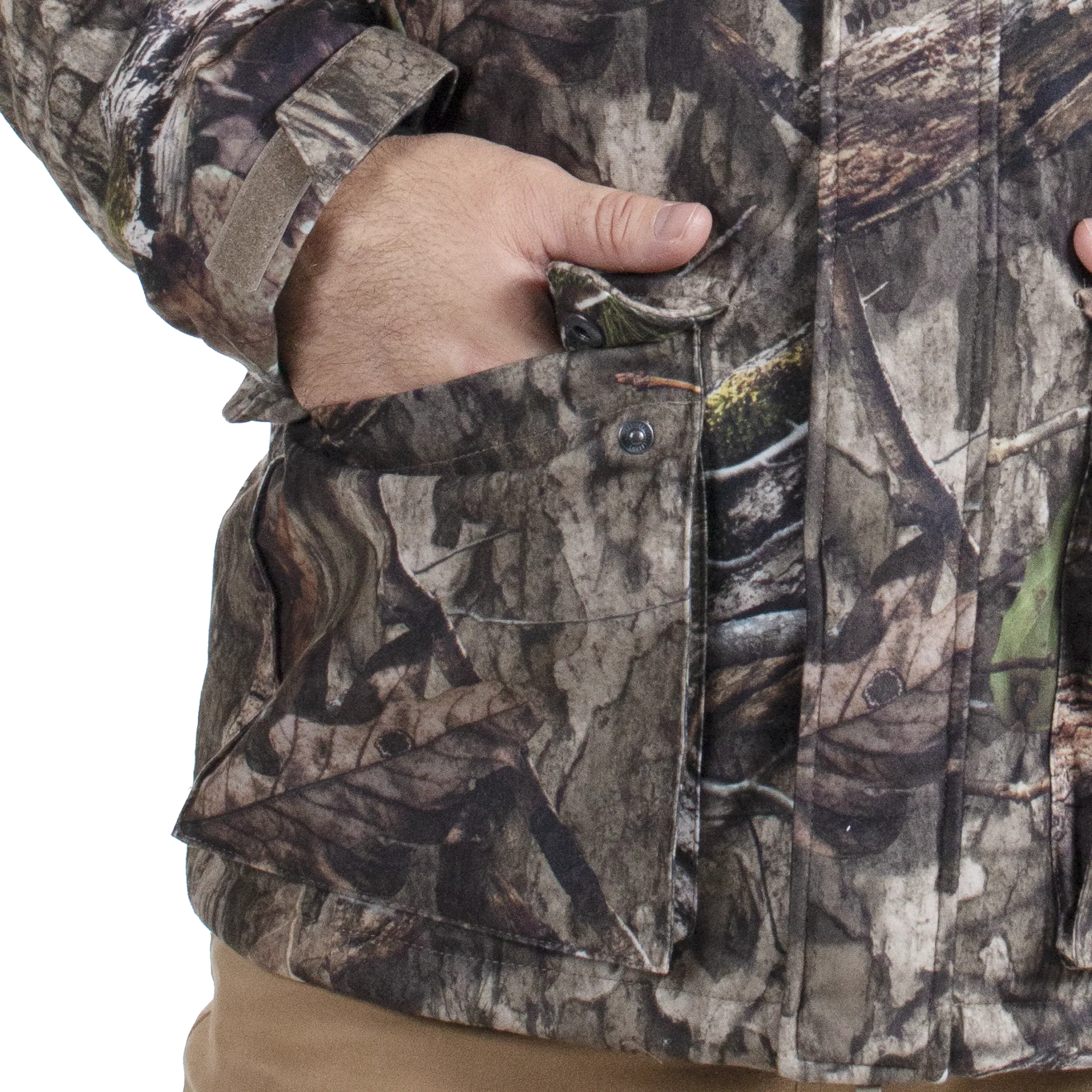 Men's Cedar Branch Insulated Waterproof Parka - Mossy Oak