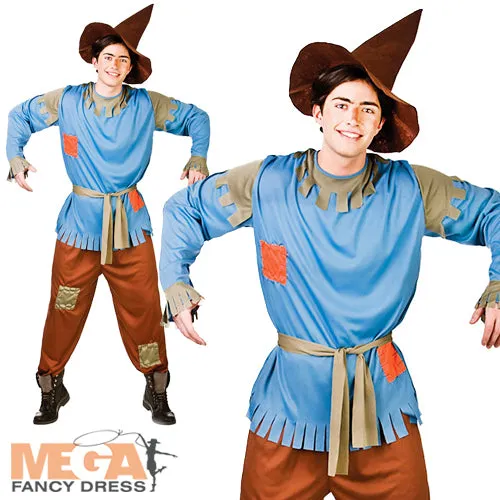 Men's Fairy Tale Book Scarecrow Costume