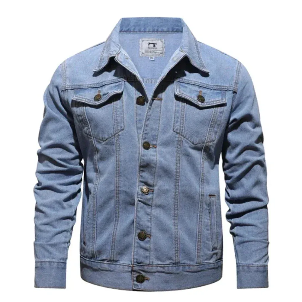 Mens Streetstyle Denim Jacket