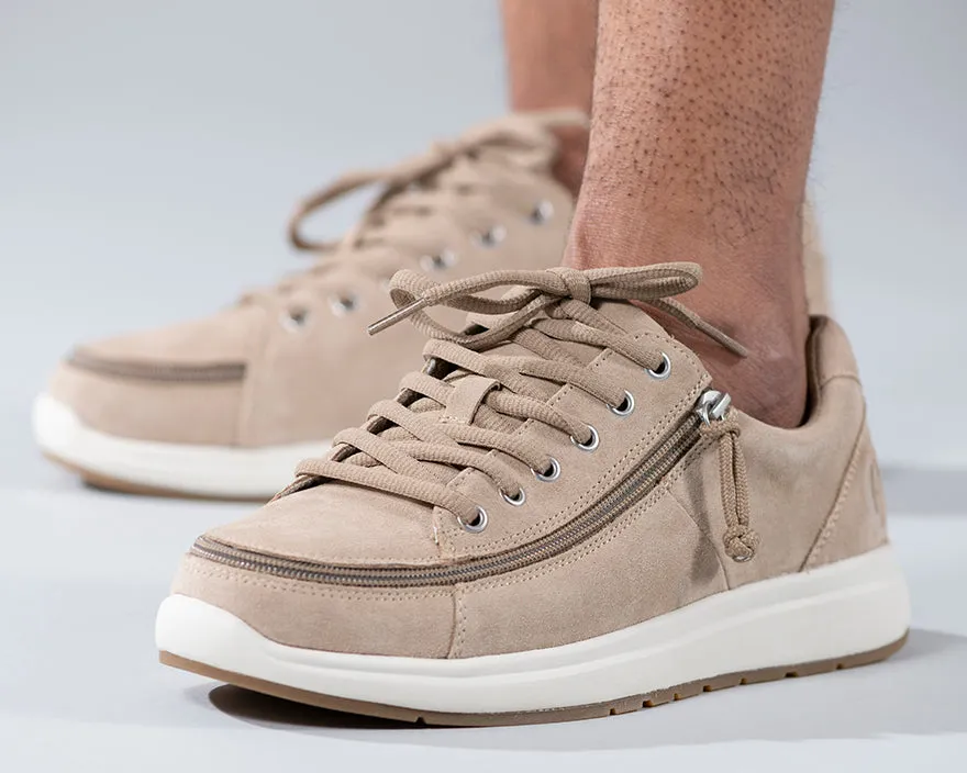 Men's Tan Suede BILLY Comfort Lows