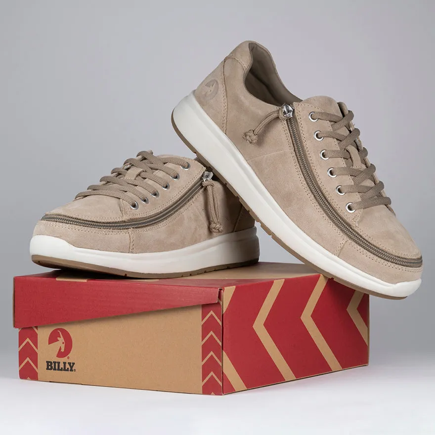 Men's Tan Suede BILLY Comfort Lows