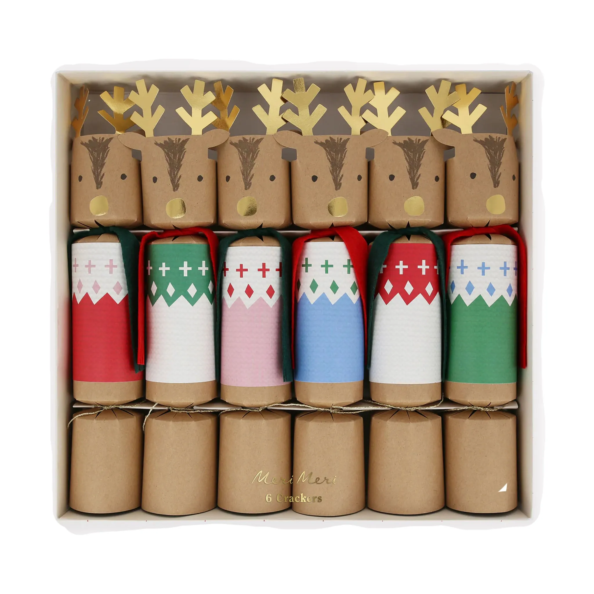 Meri Meri Woodland Jumper Reindeer Crackers