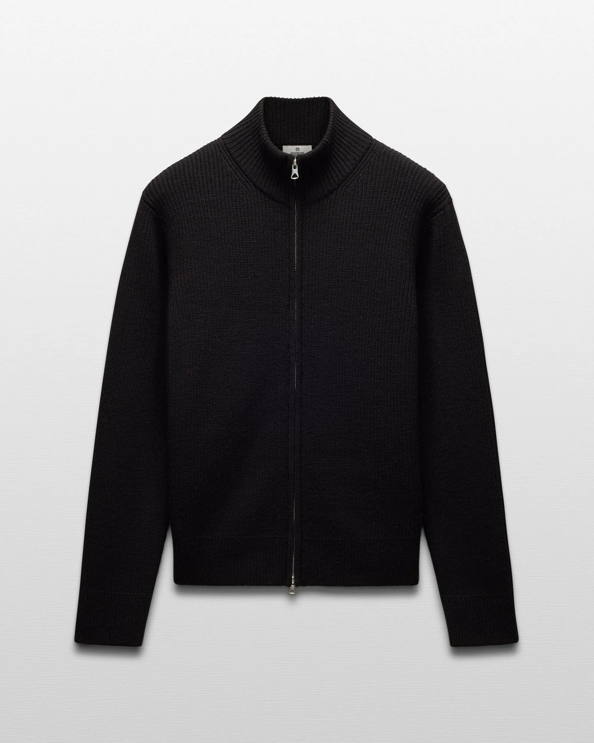 Merino Rib Vinnie Track Jacket