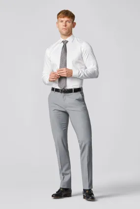 Meyer - Roma, Light Grey Wool Blend Trouser