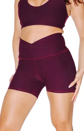 Movement Short in Maroon