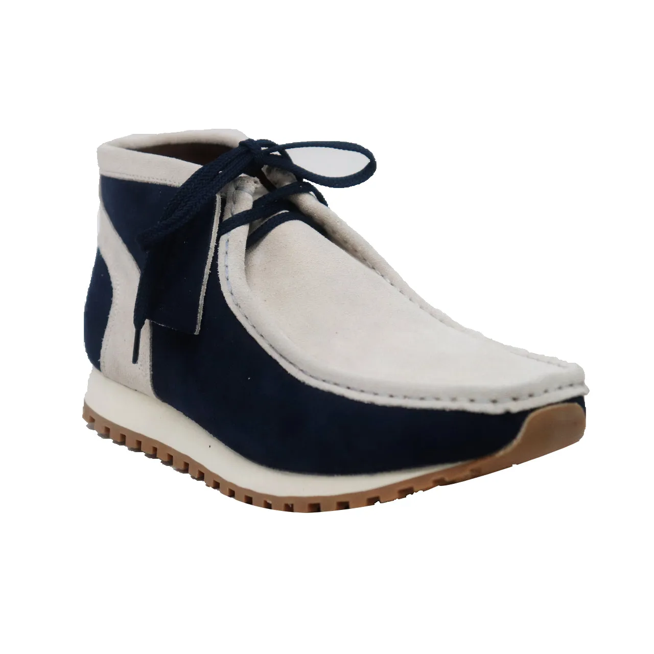 New Castle GT Leather and Suede Three-Quarter Mens Casual Shoe