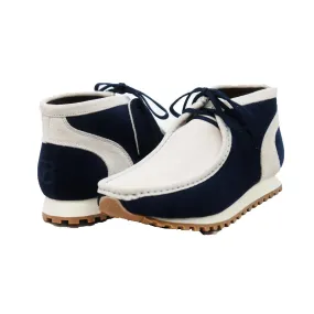 New Castle GT Leather and Suede Three-Quarter Mens Casual Shoe