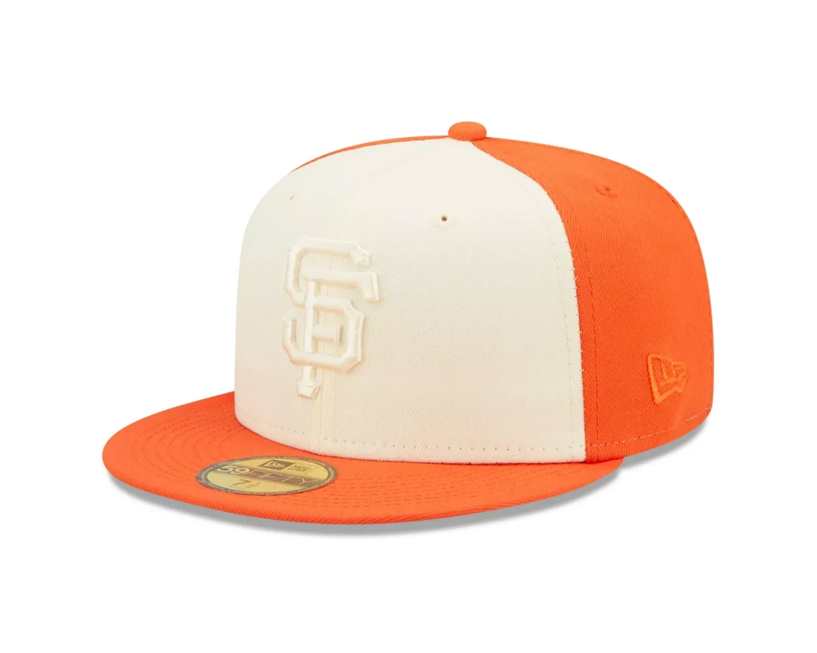 NEW ERA SAN FRANCISCO GIANTS 2-TONE 59FIFTY FITTED HAT-ORANGE/CREAM