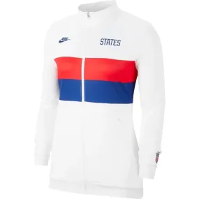 Nike 2020-21 USA Women's I96 Track Jacket - White-Navy-Red