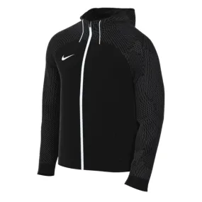 Nike Men's Dri-FIT Knit Strike 23 Hooded Track Jacket Black/White