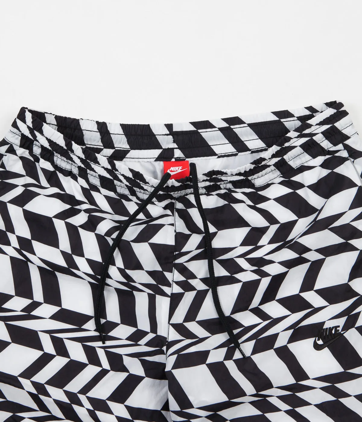 Nike VW AOP Swoosh Shorts - White / Black / Black