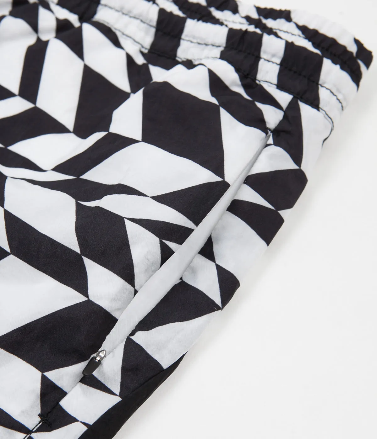 Nike VW AOP Swoosh Shorts - White / Black / Black