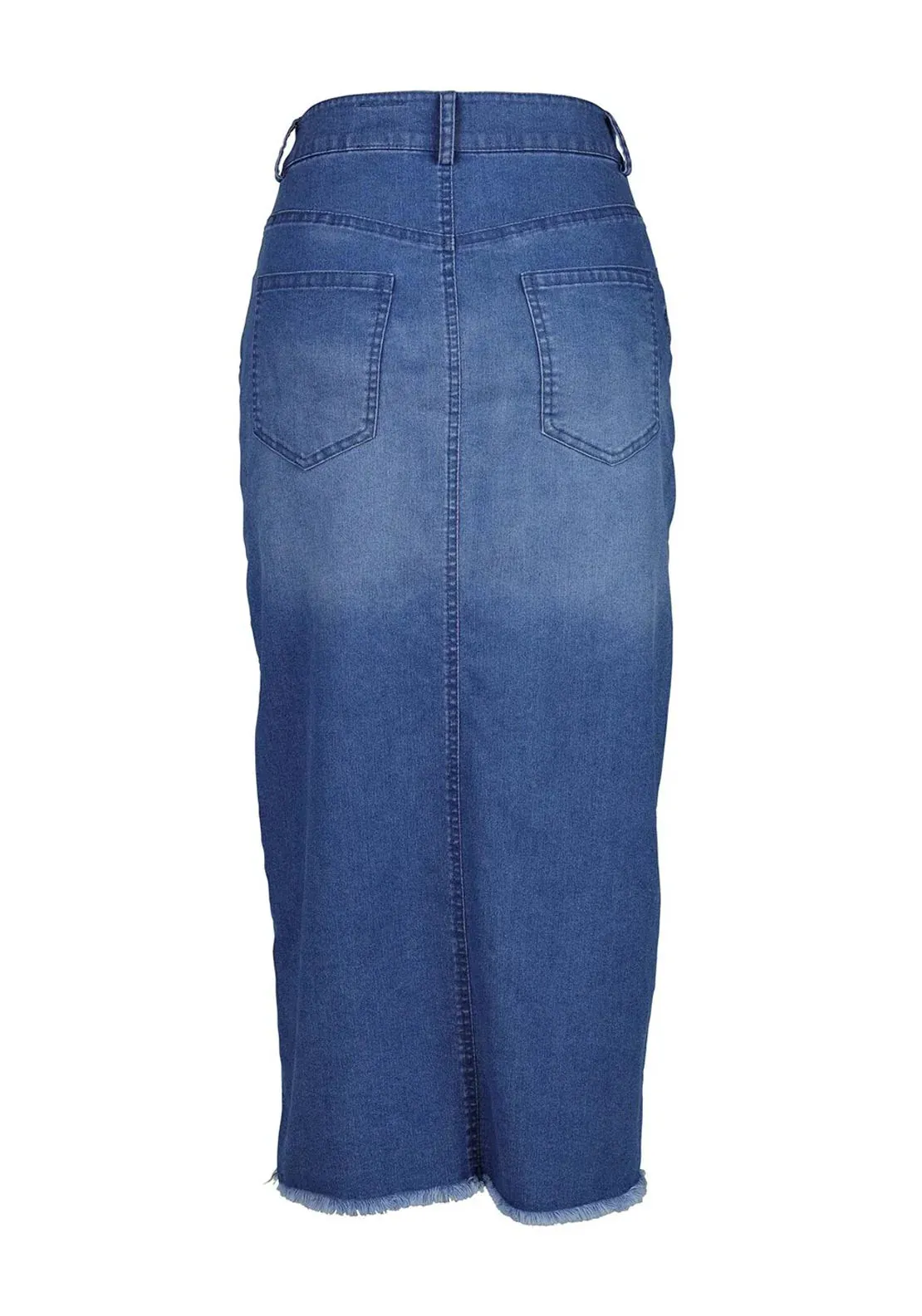 Nu Denmark Taia Skirt - Washed Denim