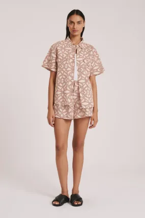 Nude Lucy | Shani Linen Shirt - Seville