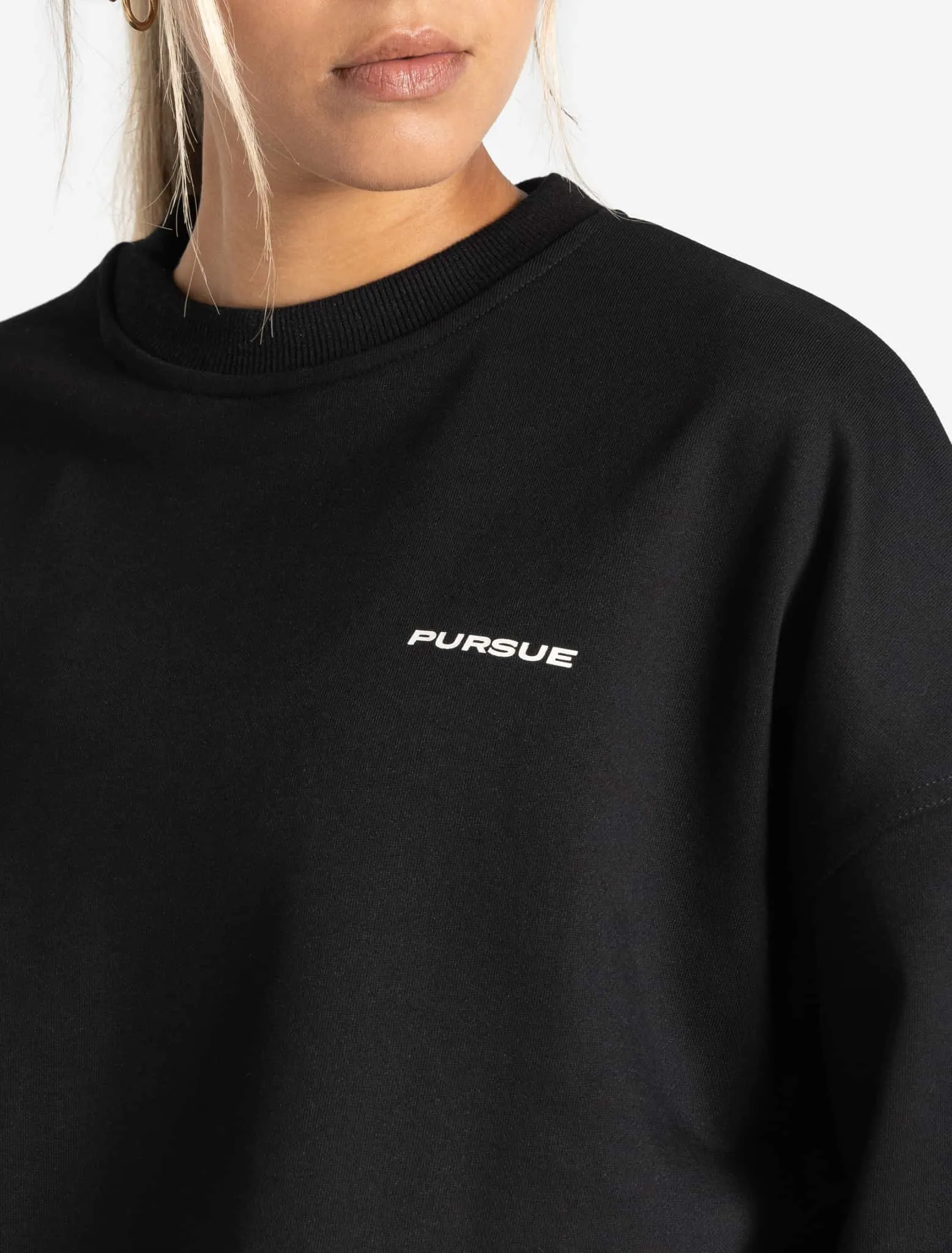 Oversized Sweatshirt - Black