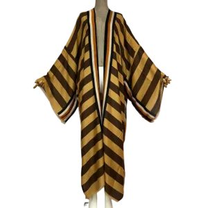 Pre Order: Elegant Striped Kimono Cardigan - WINI