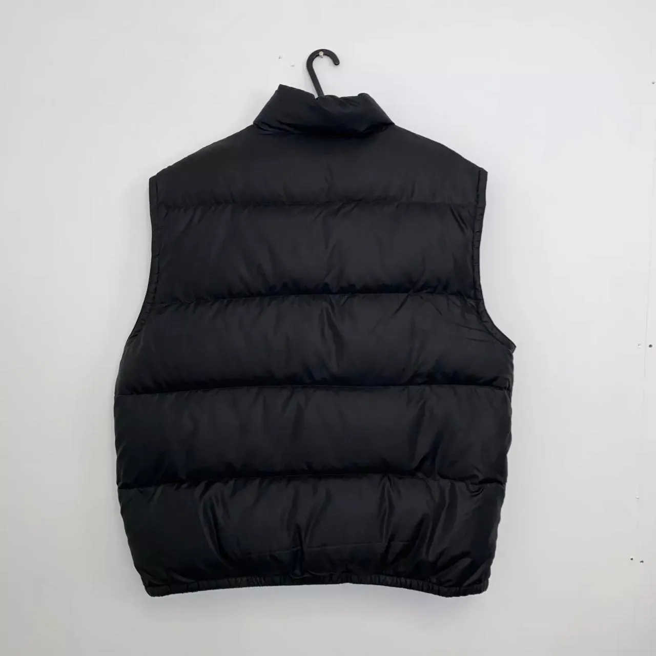 Preowned Vintage Polo Ralph Lauren Mens Down Puffer Gilet Size XL Black Body Warmer Logo.