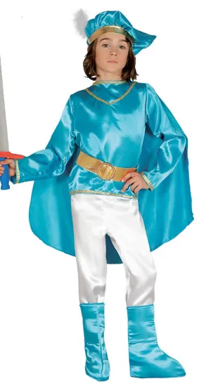 Prince Charming Costume Blue Boys