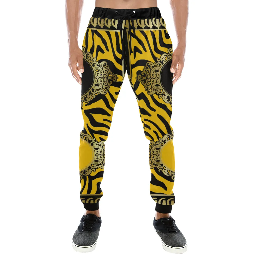 PRIVILEGE YLW Men's All Over Print Sweatpants