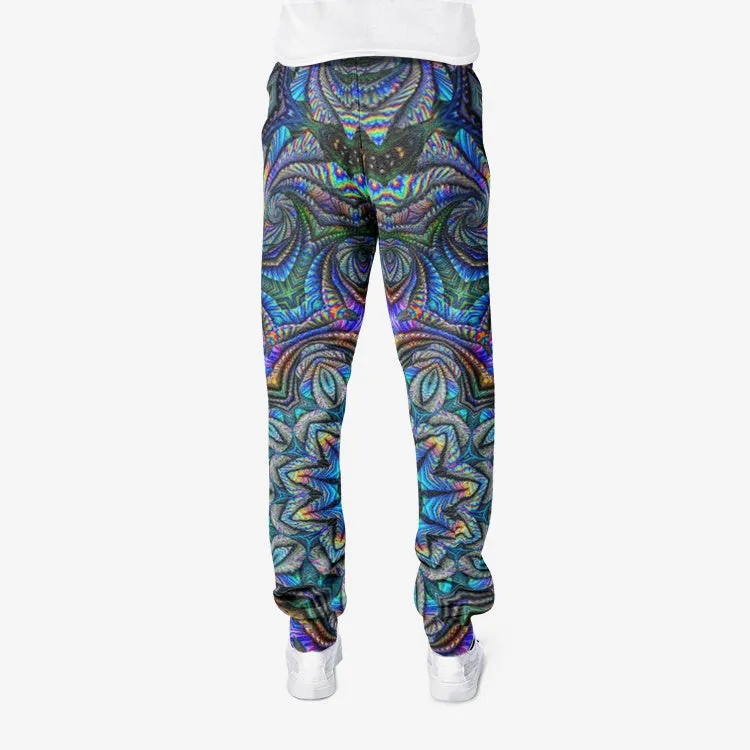 PSYCHEDELIC SYMPHONY | All-Over Print men's joggers sweatpants | IMRAN