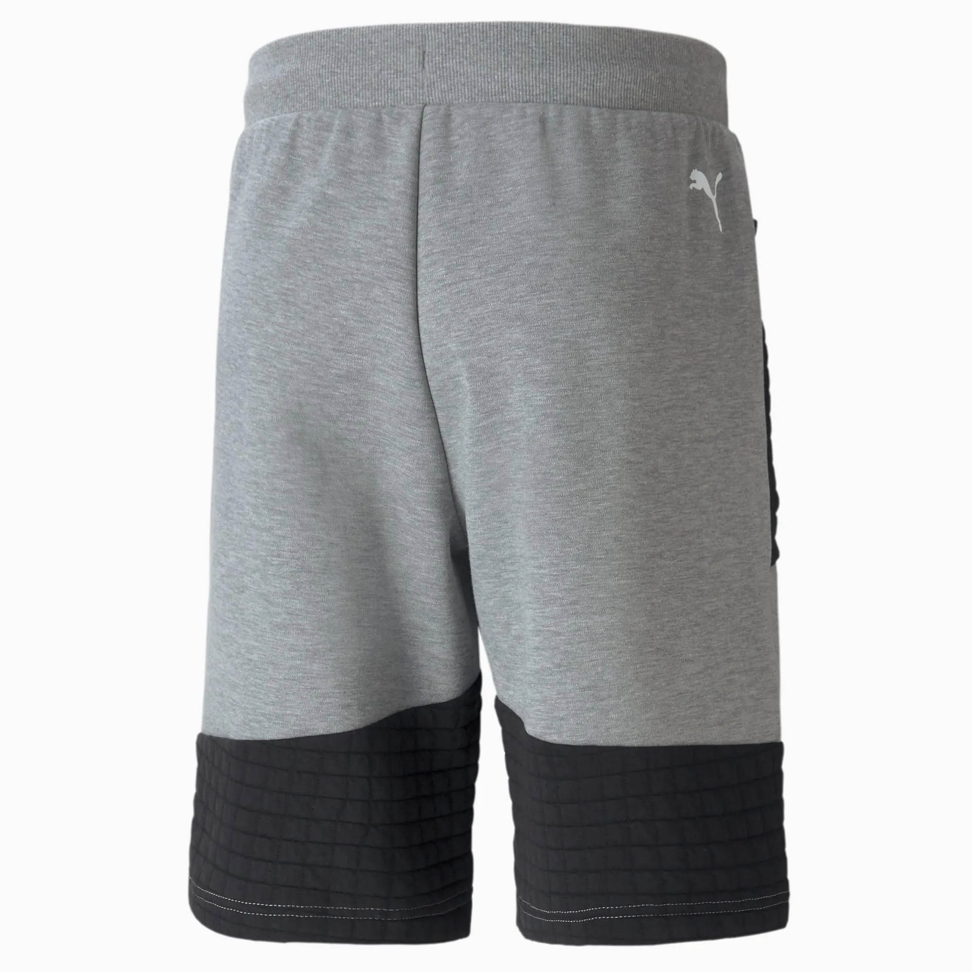 PUMA BMW MMS SWEATSHORTS- Men’s- MEDIUM GRAY  HEATHER