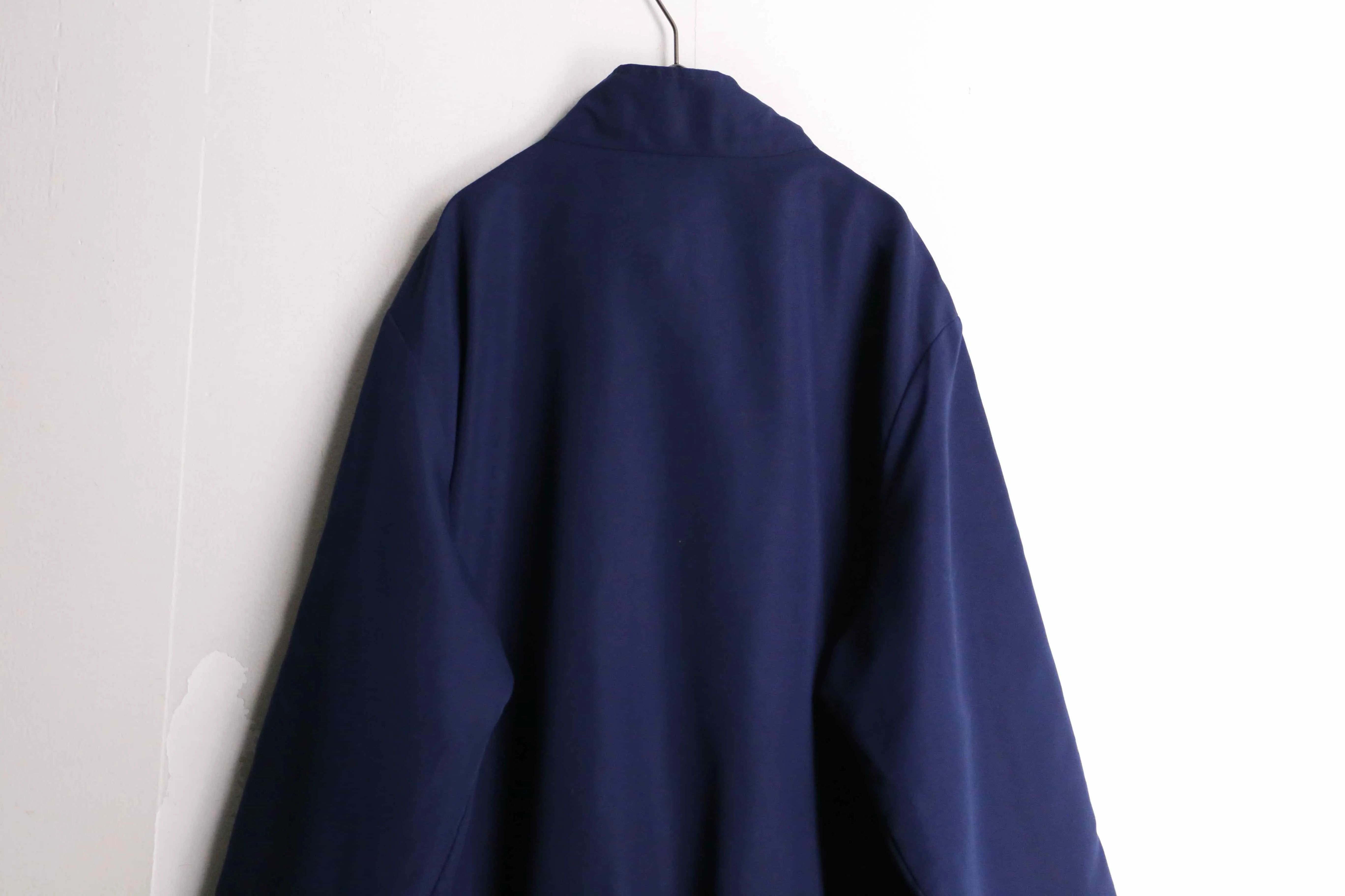 "KING SIZE" bi-color nylon track jacket