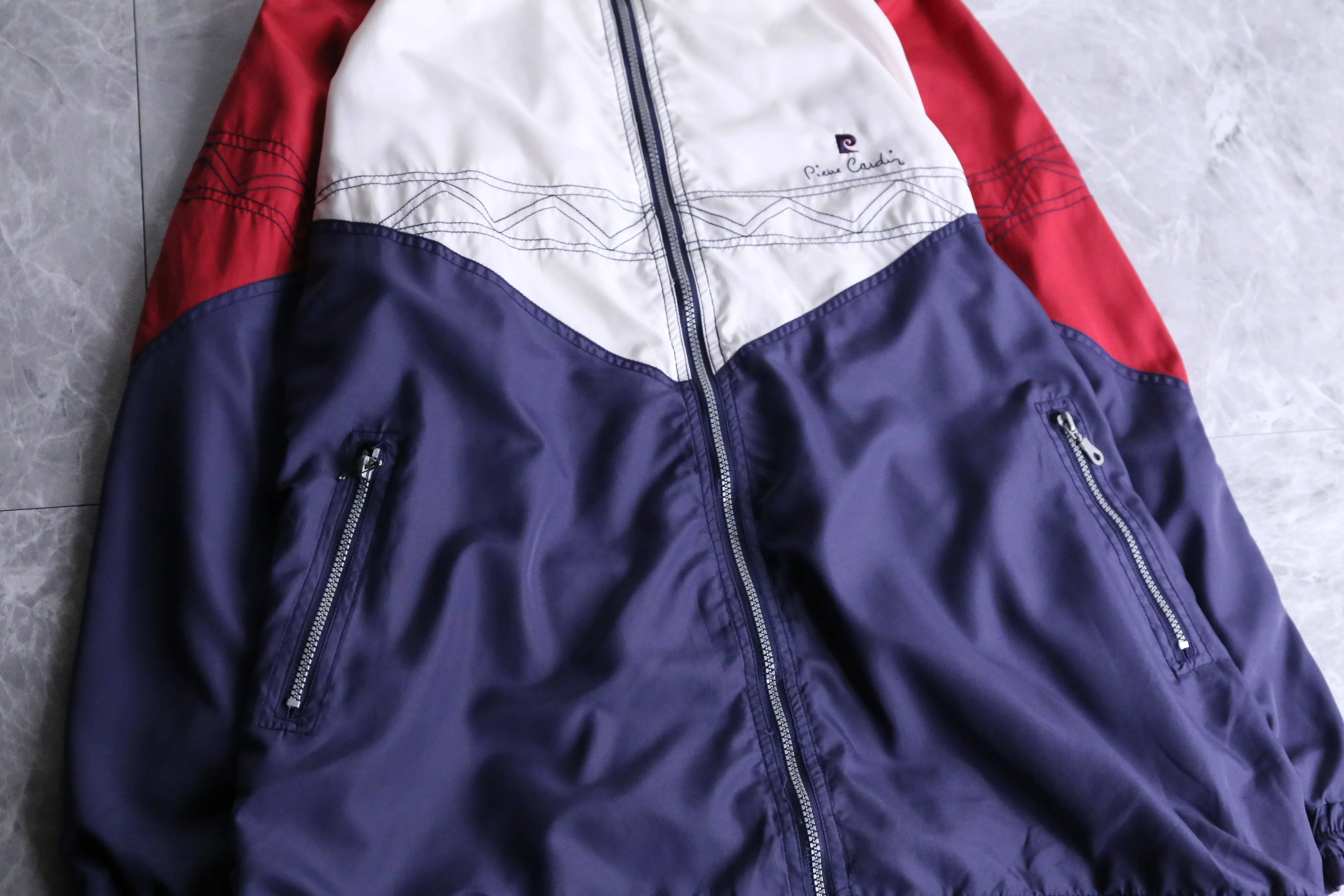 "Pierre Cardin" logo track jacket