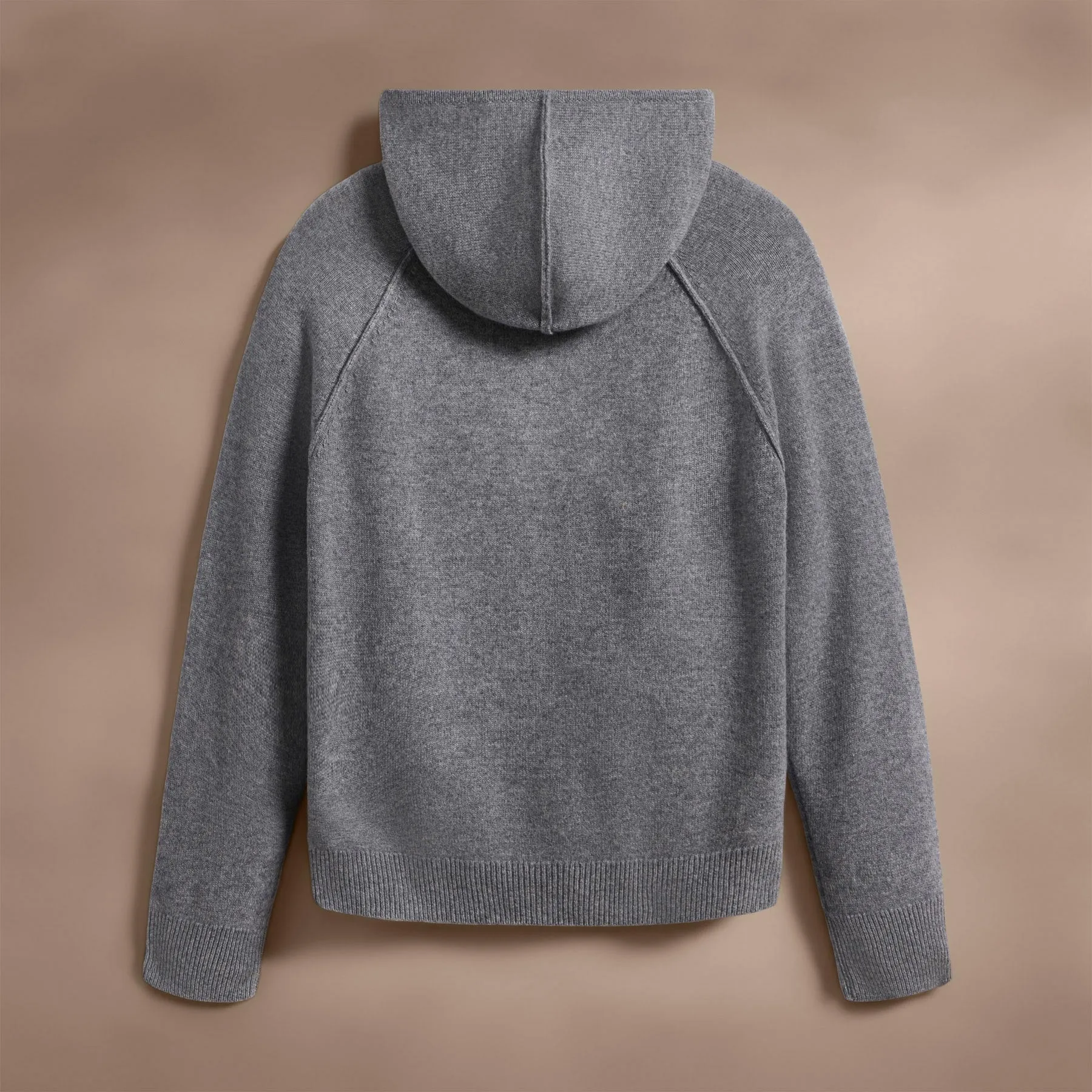 Recycled Cashmere Jacket - Heather Grey