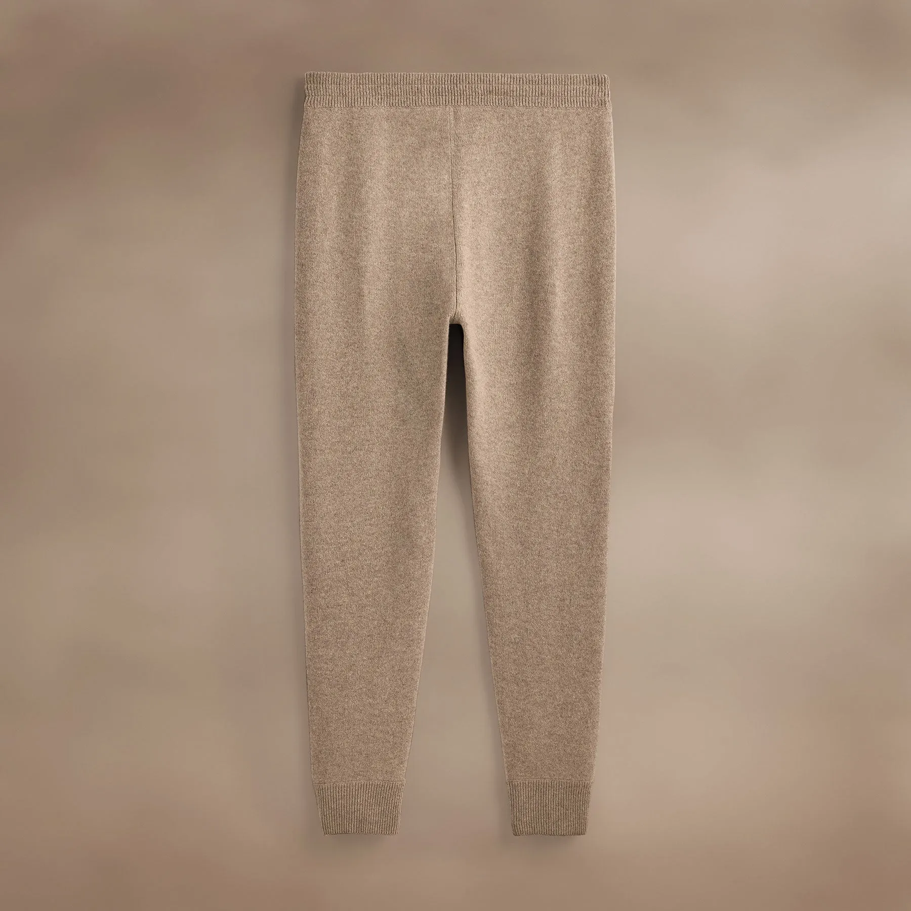 Recycled Cashmere Track Pant With Pockets - Coyote