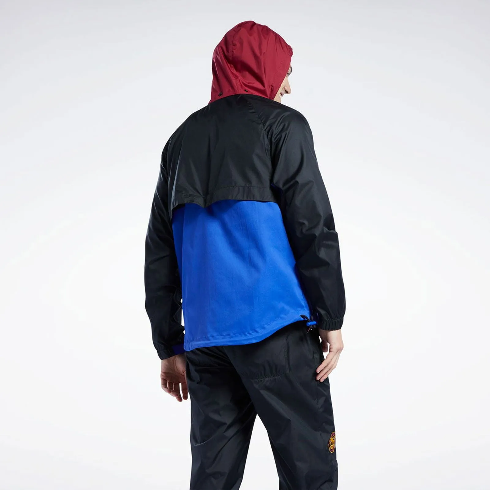 Reebok Classics Archive Parka Jacket - Black / Blue