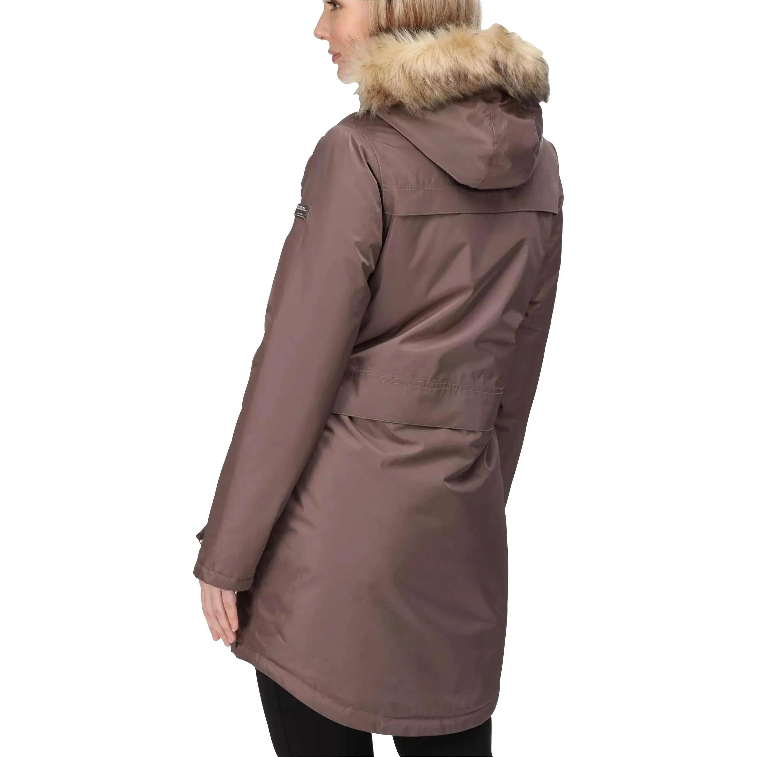 Regatta Lexis Waterproof Insulated Womens Parka Jacket - Brown